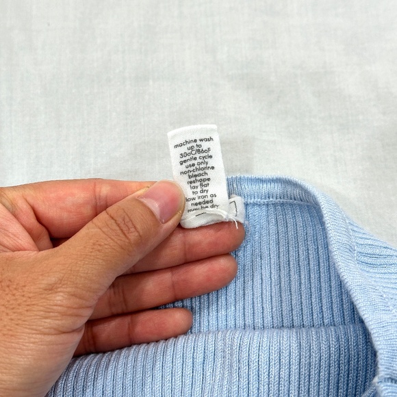 FULL TILT RIBBED SOLID HALTER DRESS - Picture 7 of 8